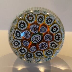 Murano Millefiori Paperweight